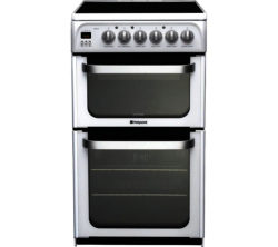 Hotpoint Ultima HUE53PS Electric Ceramic Cooker - White